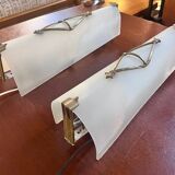 Pair of Petitot wall lights for Atelier Petitot, Art Deco, 1930s