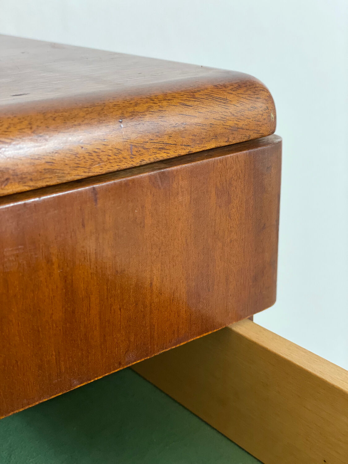 Danish console with drawers in mahogany 1940s