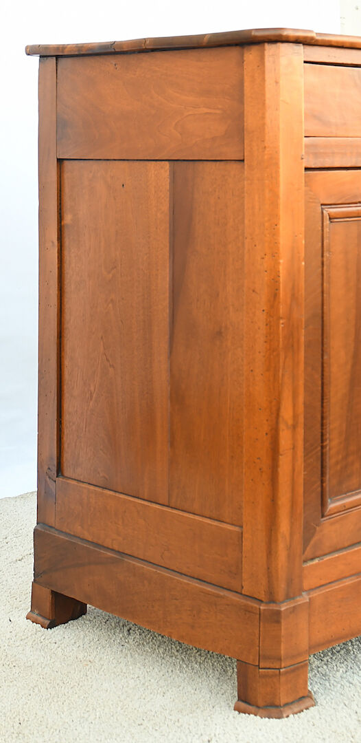 Oak and walnut sideboard