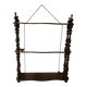 Étagère murale vintage bois tourné