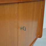 Scandinavian sideboard compass feet 1960s