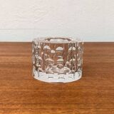 Vintage crystal glass chandelier by Oleg Cassini