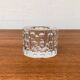 Vintage crystal glass chandelier by Oleg Cassini