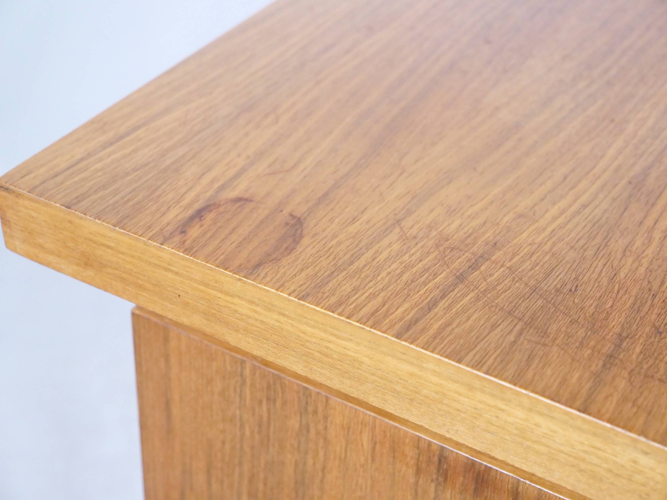 Mid-century desk, vintage design, teak, 1960s