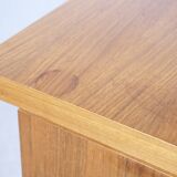 Mid-century desk, vintage design, teak, 1960s