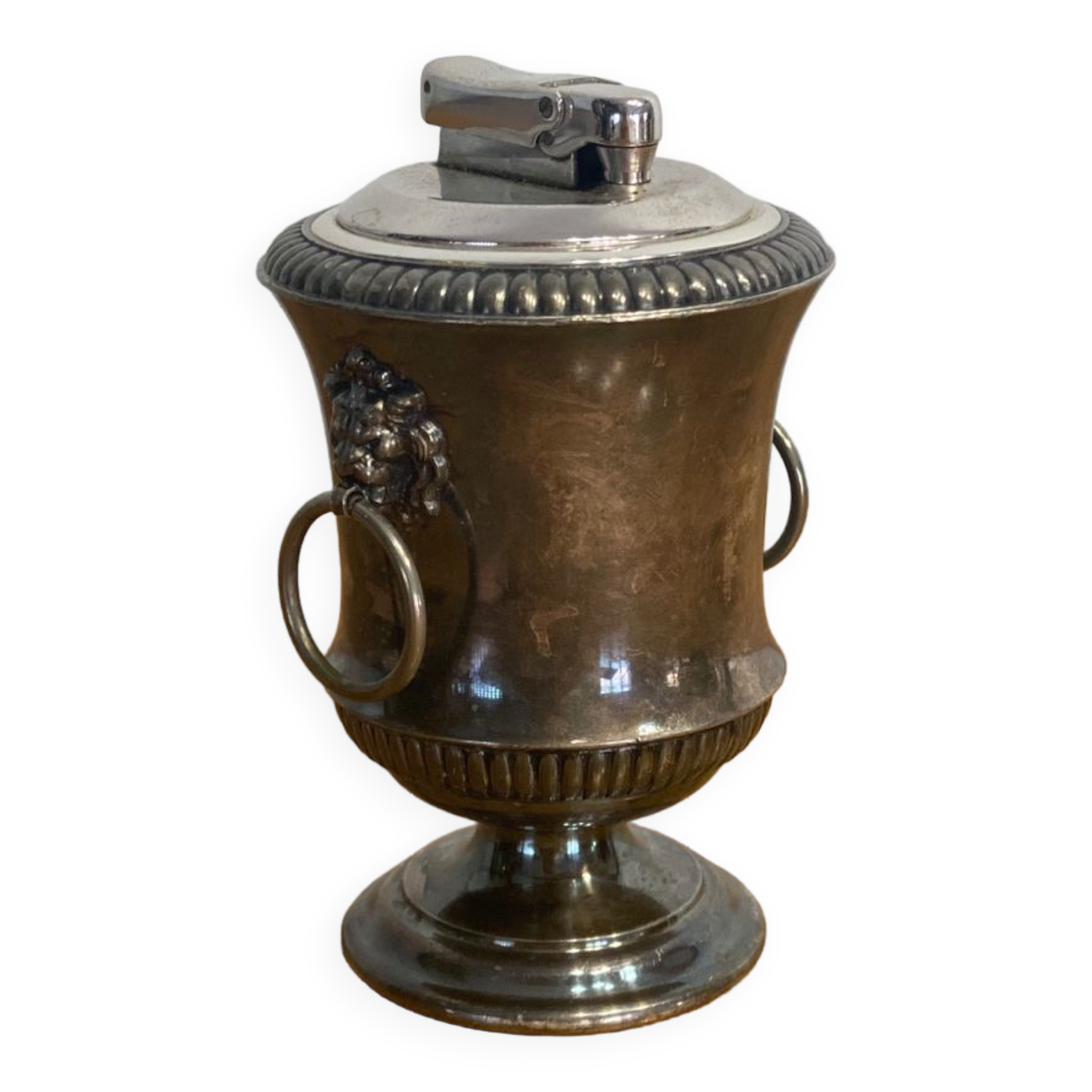 Briquet de table en etain