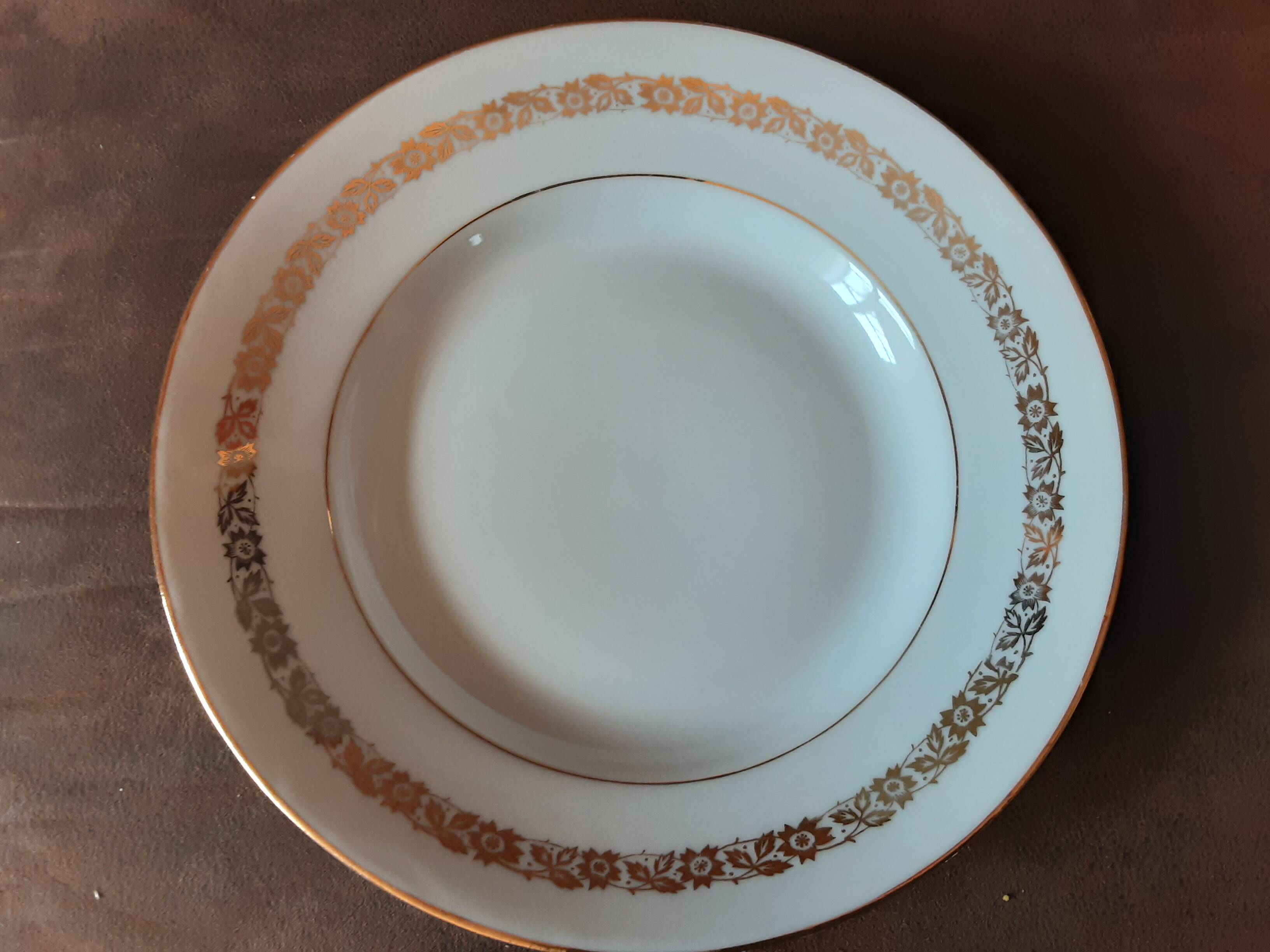Set of 4 deep plates P F C