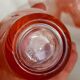Vintage pink glass