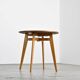 Beech table, France around 1960