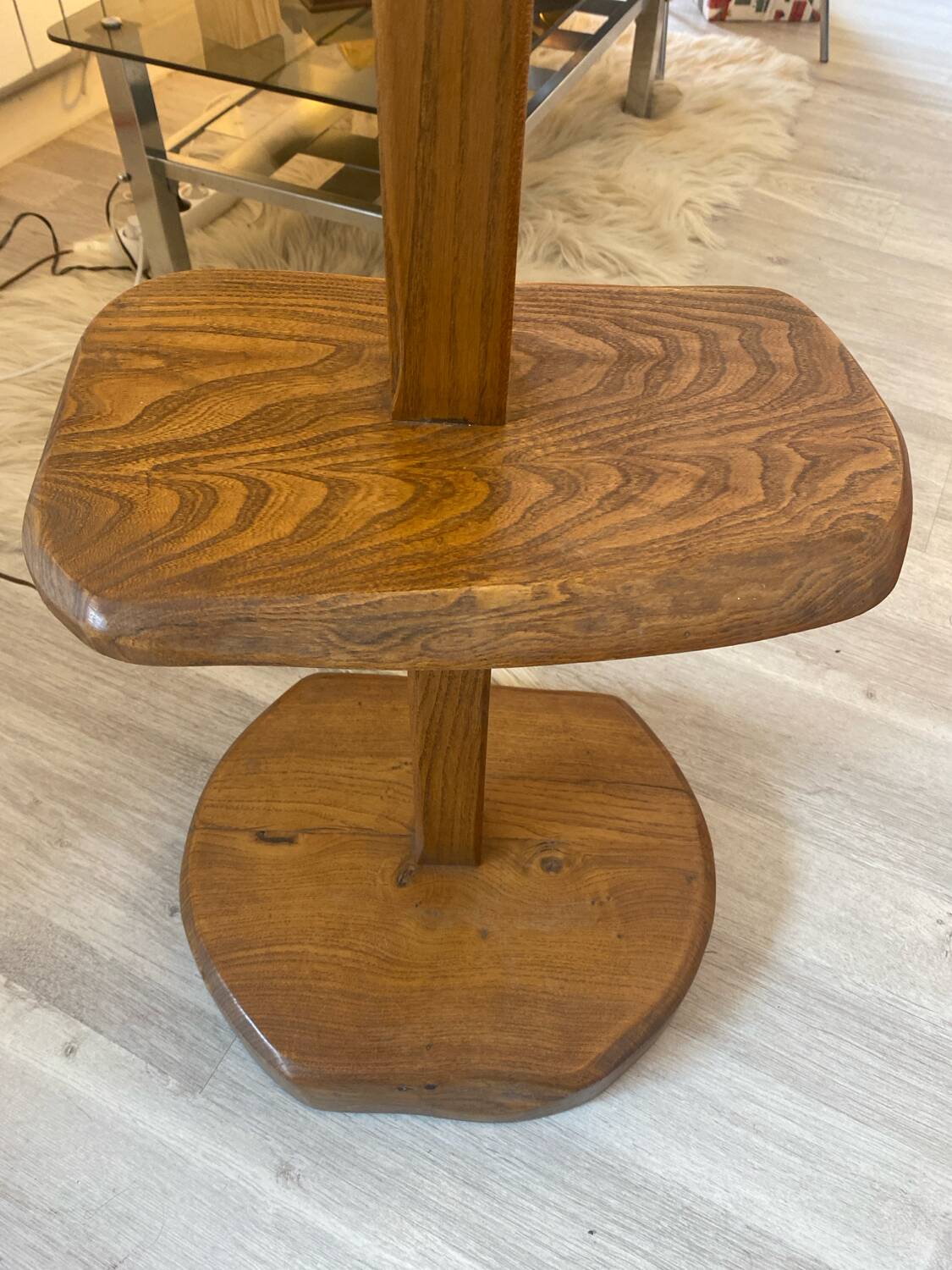 Brutalist floor lamp