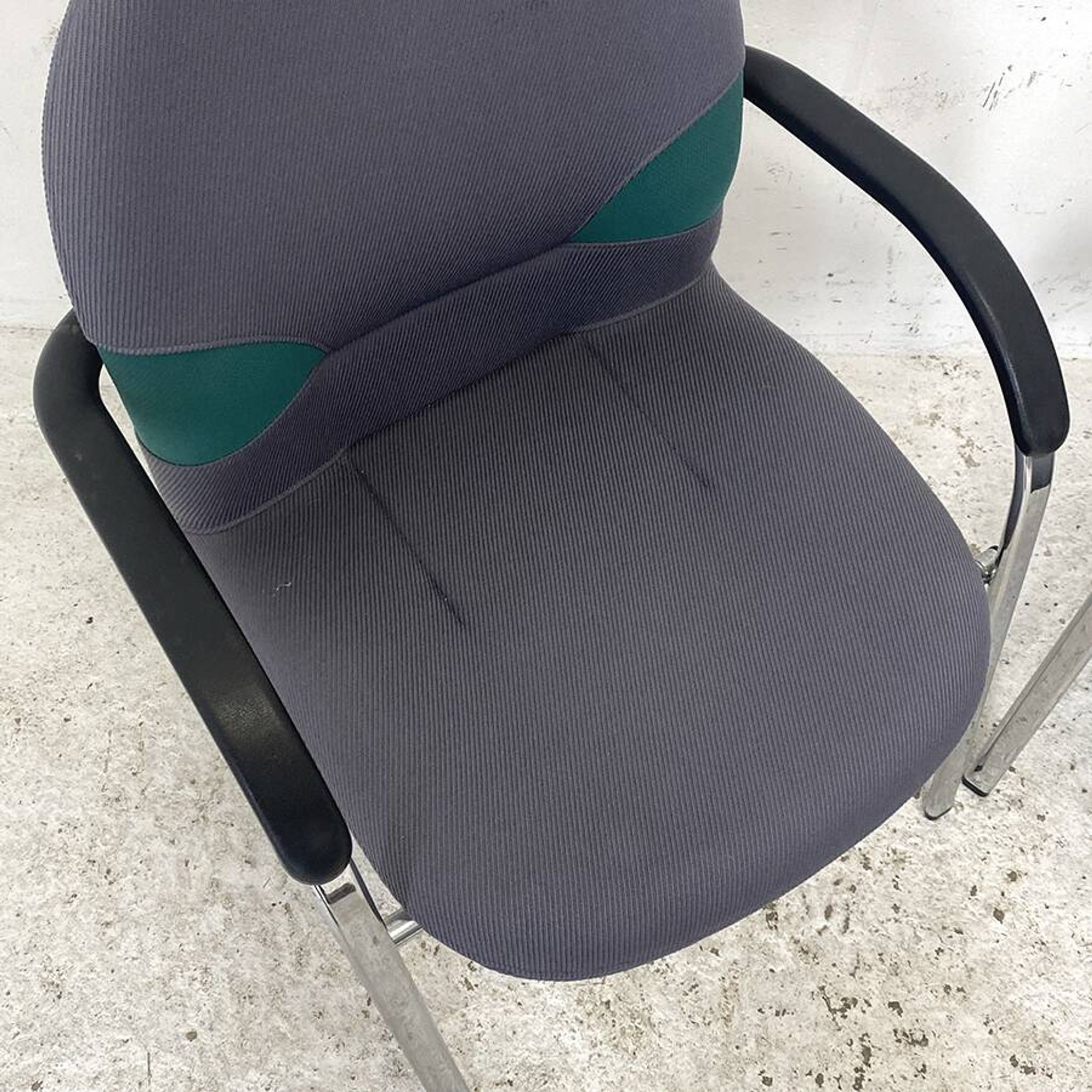 Pair of Persona model chairs VITRA edition Design Mario Bellini