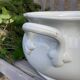 Antique Sarreguemines jardinière in porcelain