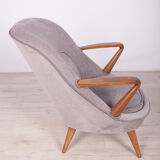Model 345 Armchairs by J.Jędrychowicz & K.Racinowski for Poznan Furniture Factory, 1950s, Set of 2