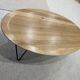 “ORB” Ethnicraft solid oak and steel
