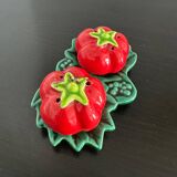 Barbotine tomates salière poivrière