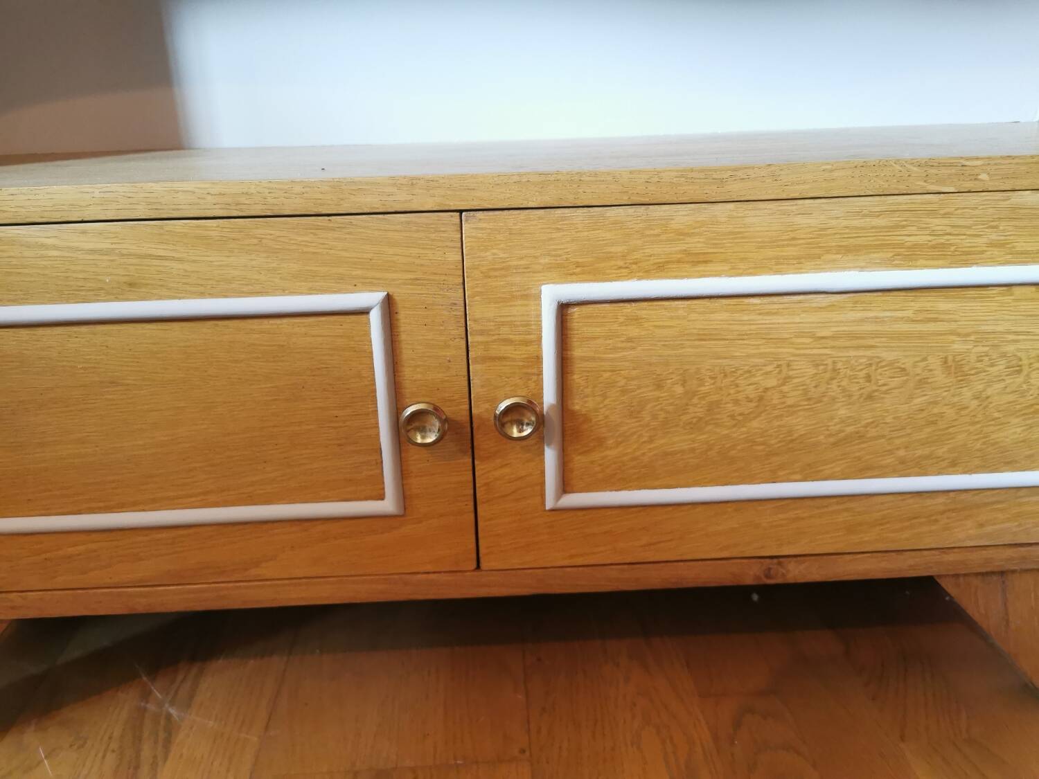 Revamped vintage sideboard