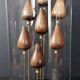 Cabinet de Curiosités globe aux coquillages conus figulinus