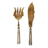 Fish serving cutlery