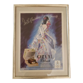 Molinard perfume framed poster