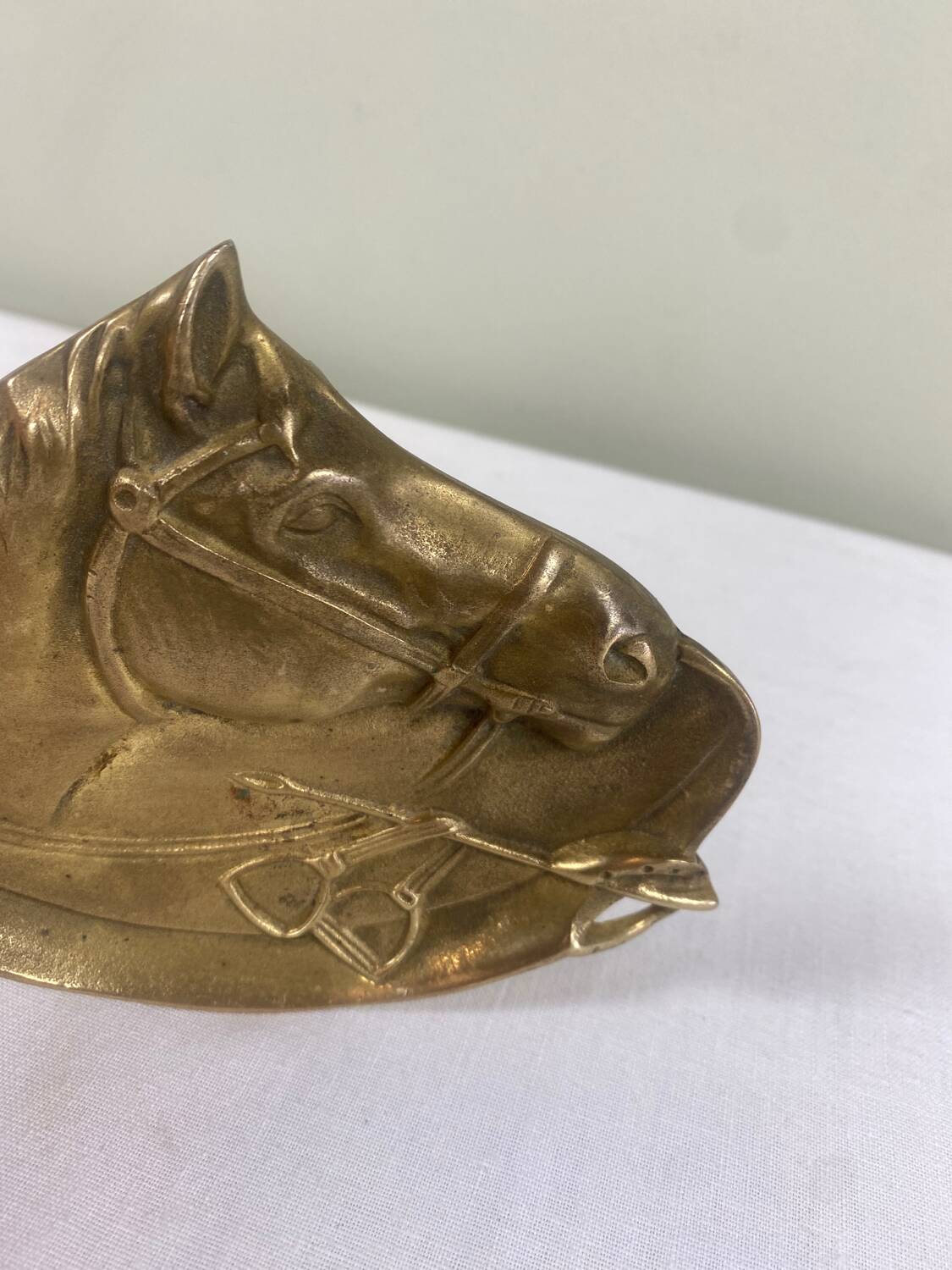 Antique brass pocket emptier