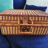 Vintage picnic basket