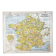 Old Vidal-Lablache map 301, 1950 - France, departments, rivers