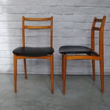 Pair of chairs sacandinave style 1970
