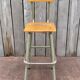 High industrial stools (60cm) – ideal for your project – green frame