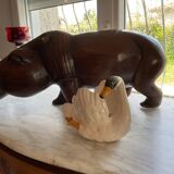 Empty swan pocket. Vallauris. Jérôme Massier .vintage