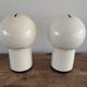 Set of two Vintage 'Pac-Man' Asteroidi Siberin Caronno table lamp Italy 70's design