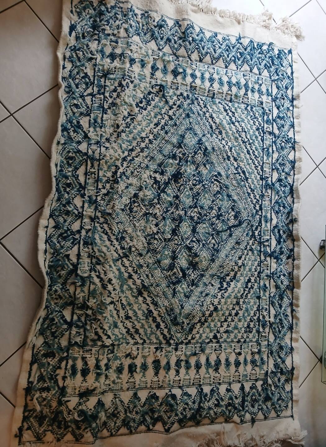 Handmade Tunisian rug