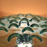 Table lamp murano 1970 green