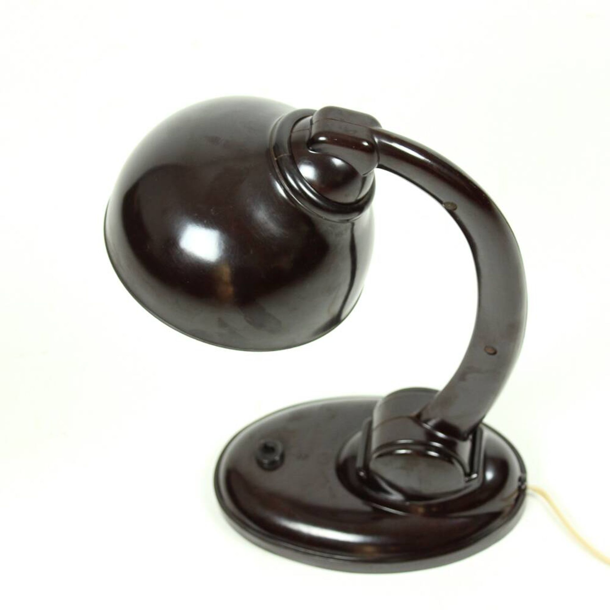 Lampe de table en bakélite modèle 11126 par Eric Kirkman Cole, années 1930