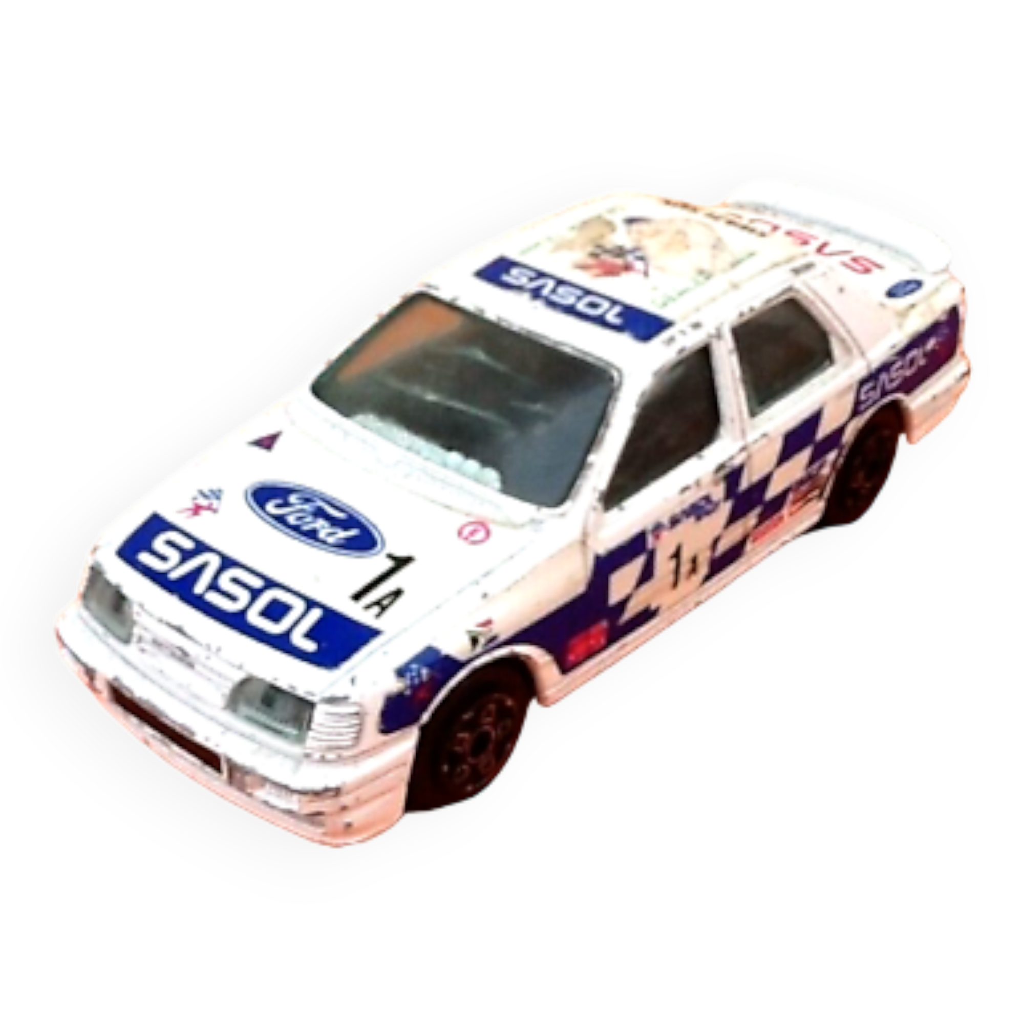 Miniature car Ford Sierra Sasol Burago Scale: 1/43rd Made in Italy