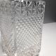Cut glass whiskey decanter - 1980s