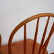 4 Scandinavian beech chairs