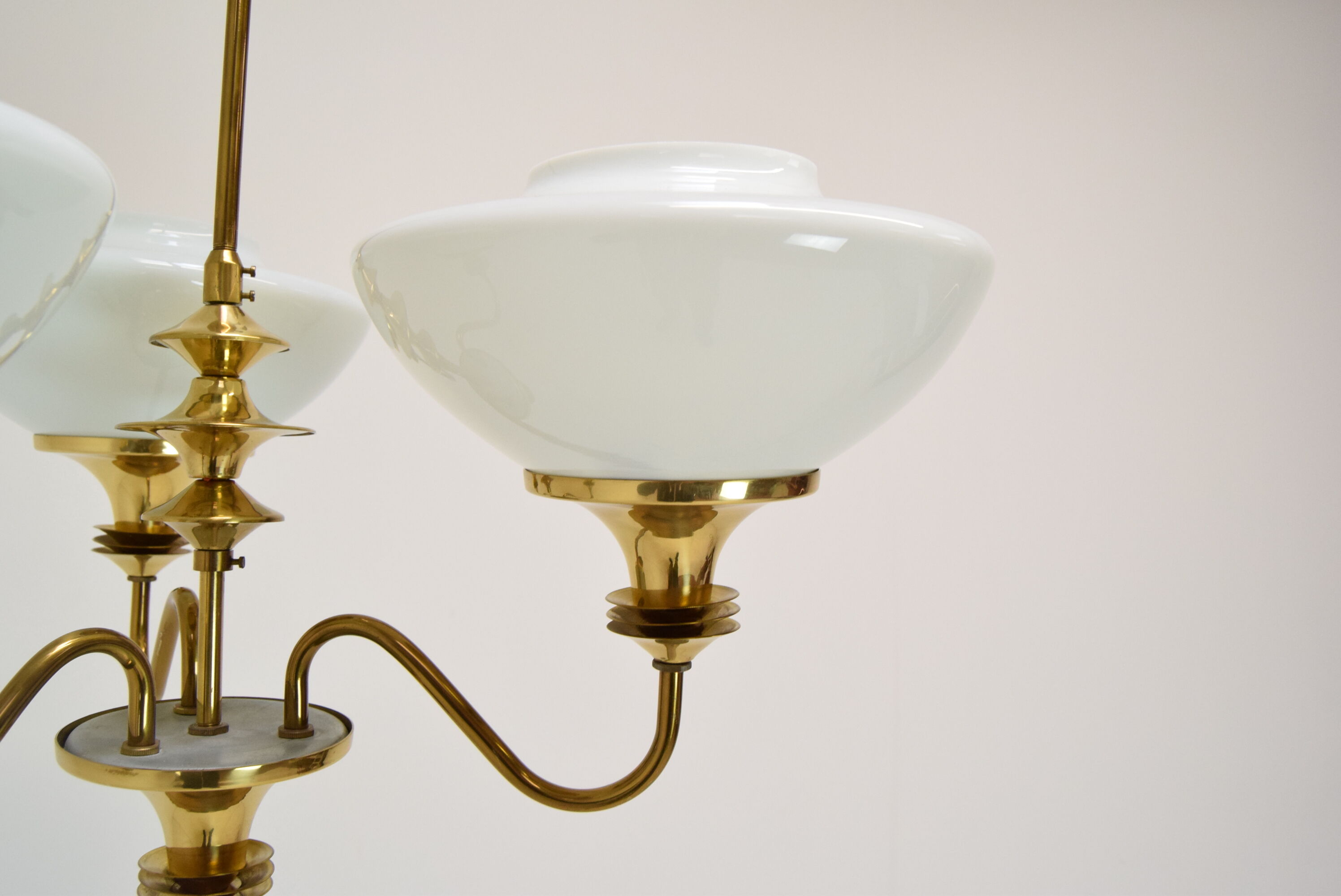 Mid-century chandelier, Czechoslovakia, 1970s