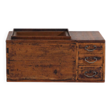 Small antique Japanese chest with drawers – Meiji / Showa period (c.1890-1945) #93