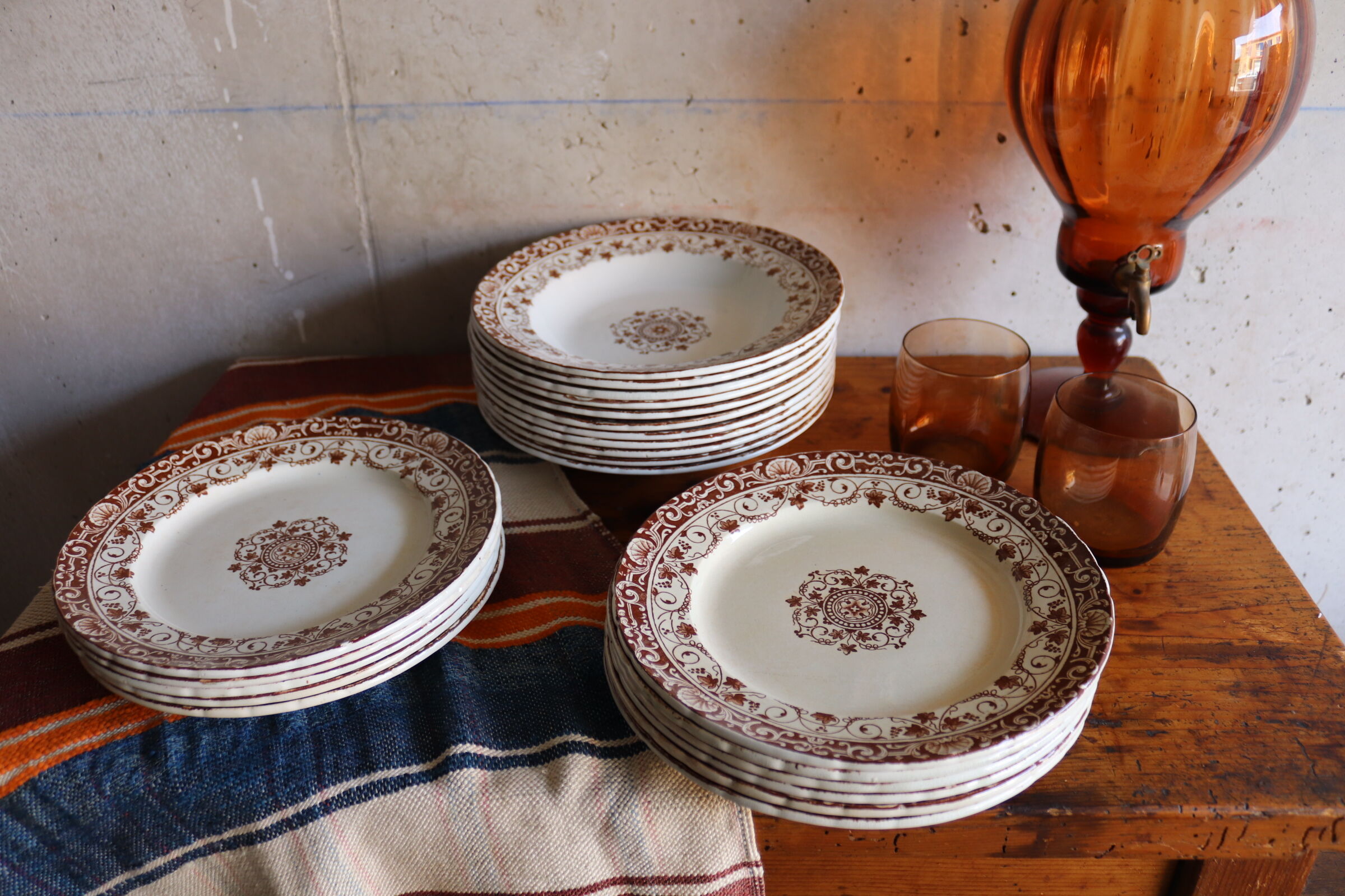 22 plates Jules Vieillard Louis LX