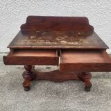 english desk 2 drawers from the 19th century