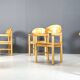 Chaises de salle à manger en bois de pin Rainer Daumiller pour Hirtshals Savvaerk, lot de 7, années 1980