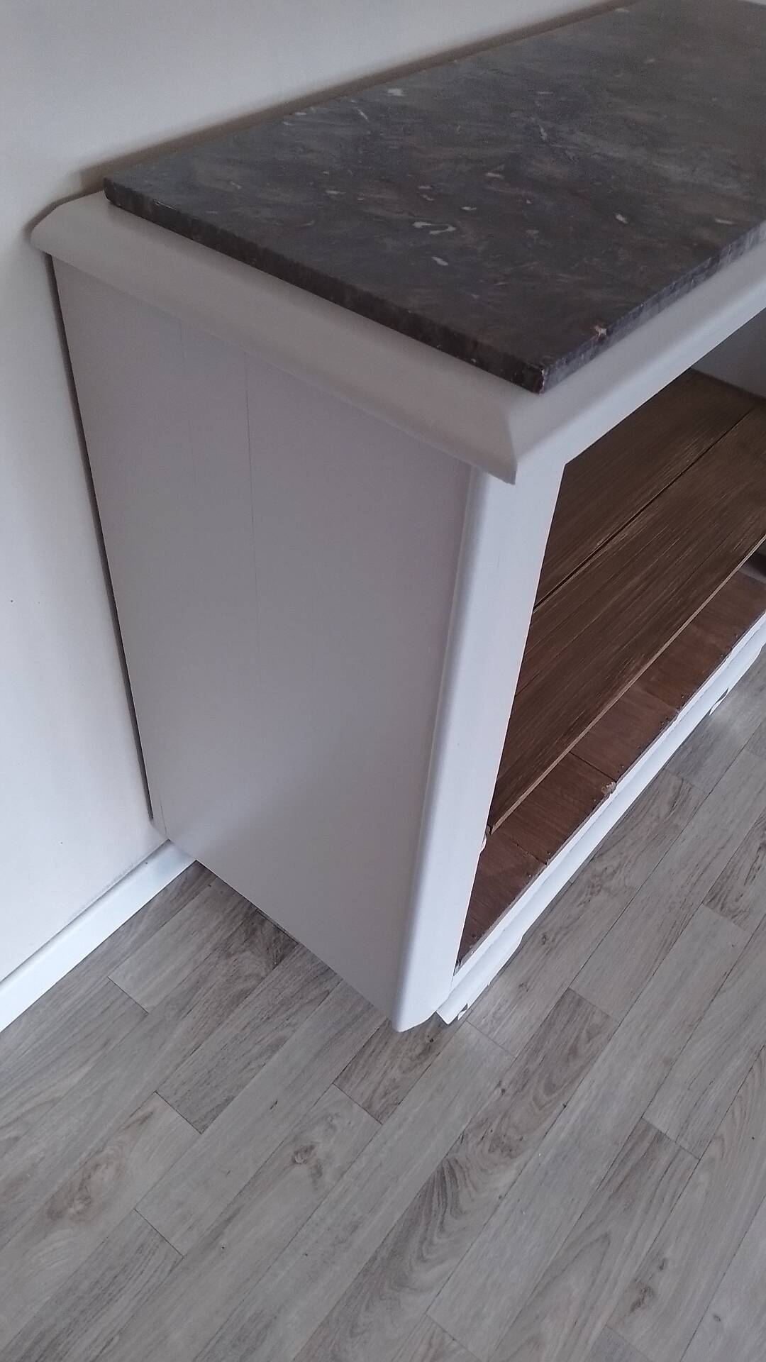 Multifunctional marble shelf