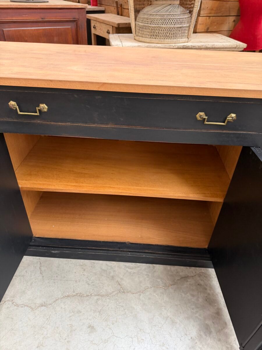 Large patinated sideboard from the 1950s.