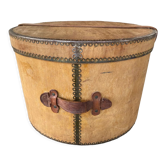 Wooden hat box early twentieth century