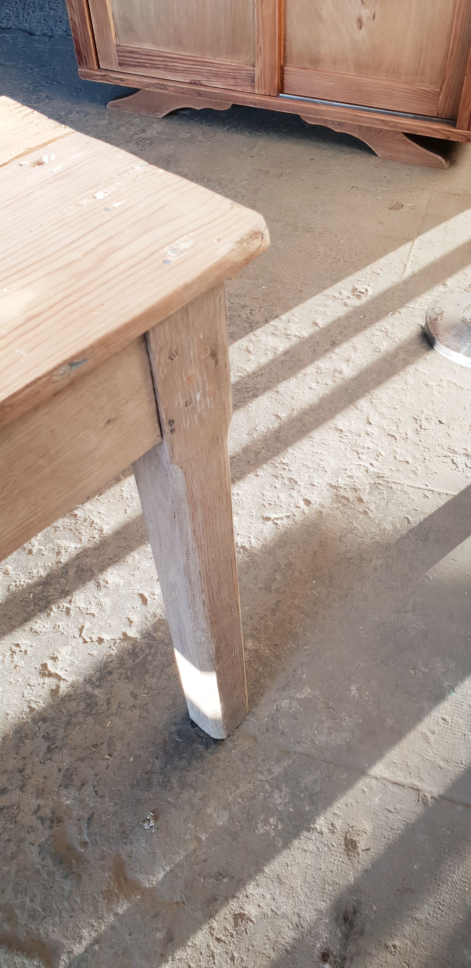 Vintage farmhouse table