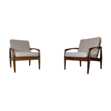 Danish palisander armchairs by Kai Kristiansen