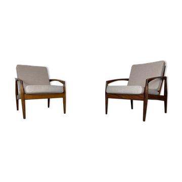 Paire de fauteuils par Kai Kristiansen