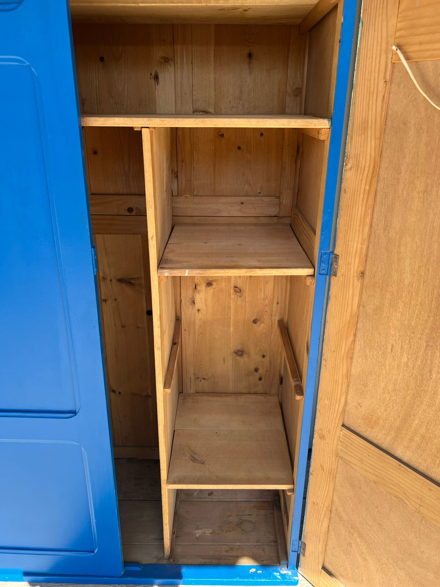 Blue wardrobe