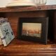 Antique headboard