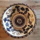 Ceramic cup with birds and gilding
